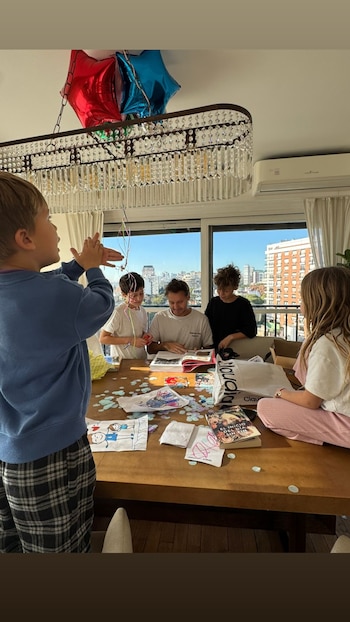 Los regalos que recibió Benjamín