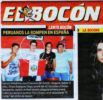 Alvaro Rod jugó como delantero