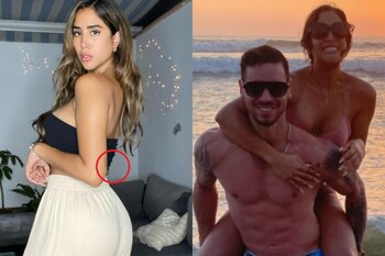 Melissa Paredes muestra el tatuaje