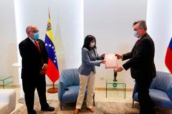 Fotografía cedida por el Ministerio