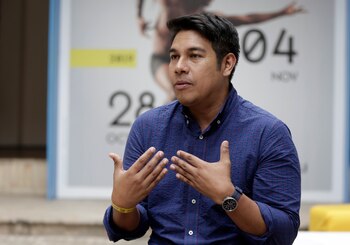 En la imagen, Juan Pablo