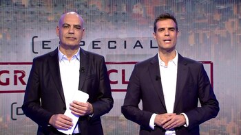 Nacho Abad y David Aleman, en 'Código 10'. (Mediaset España)