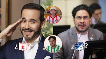 Abelardo De La Espriella e Iván Cepeda tienen relaciones distintas con el fútbol colombiano - crédito Colprensa
