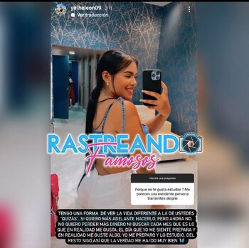 Hija de Yuranis León y