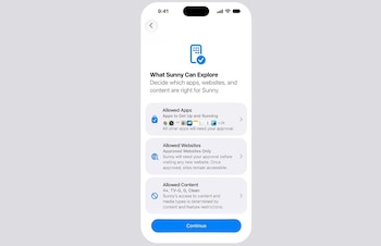 Las herramientas de control parental permiten administrar el acceso de los menores a aplicaciones, juegos y sitios web. (Apple)