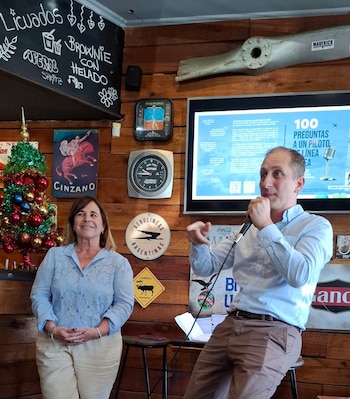 Carola Sixto y Nicolás Labat