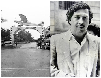 La entrada a la "Hacienda