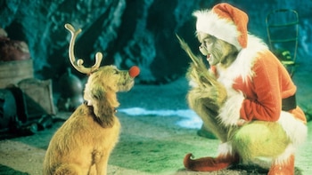 Jim Carrey construyó un Grinch