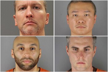 Los ex agentes de policía