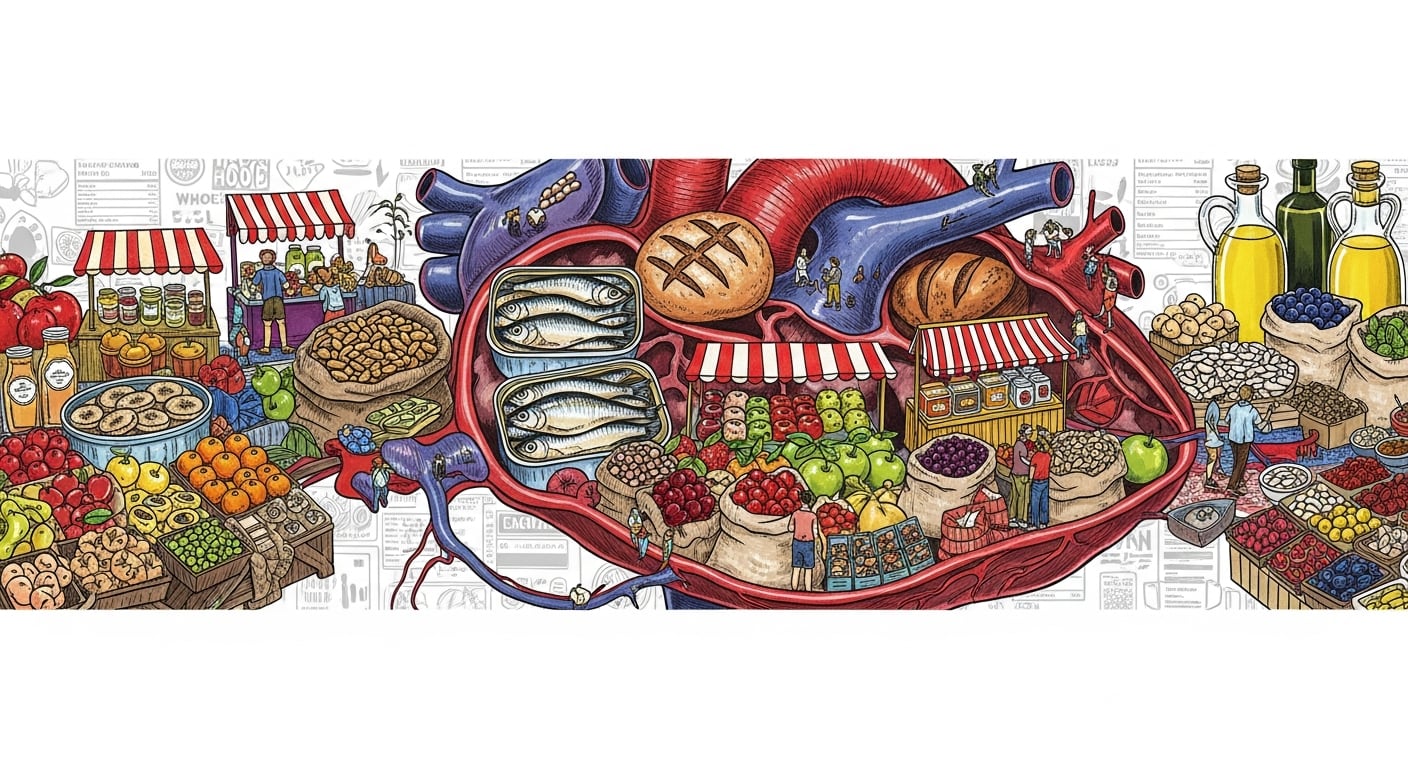 El cardiólogo Evan Shlofmitz recomienda siete sustituciones alimenticias avaladas por la ciencia médica para mejorar la salud cardiovascular (Imagen Ilustrativa Infobae)