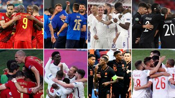 Las principales selecciones que accedieron