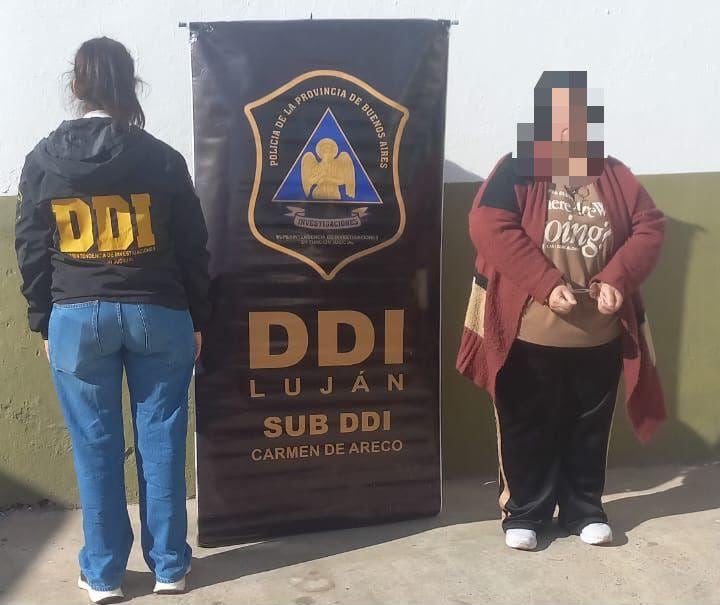 La mujer sindicada como líder de la organización