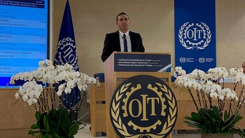 El secretario de Trabajo, Julio