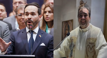 Representante del Pacto Histórico demandará designación del padre Rodolfo Londoño de la Espriella como representante del Gobierno ante 5 consejos superiores de universidades públicas - crédito Reuters/@rodolfoandreslondono/Instagram