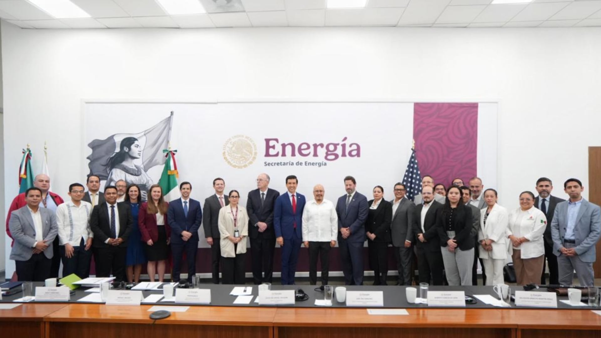 Estados Unidos destaca cooperación energética con México. (Foto: SENER)