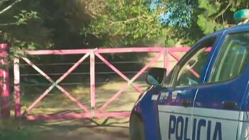 El frente de la estancia