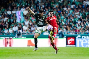 León tuvo un partido complicado