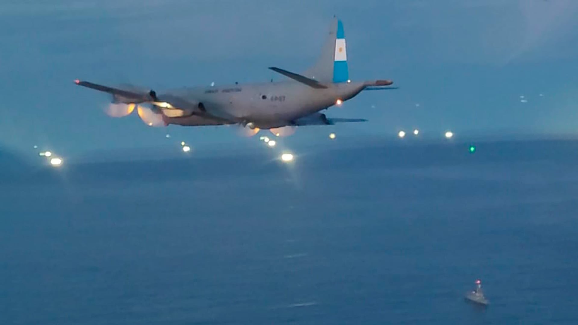 Relevamiento Milla 200 por parte de la autoridad naval argentina