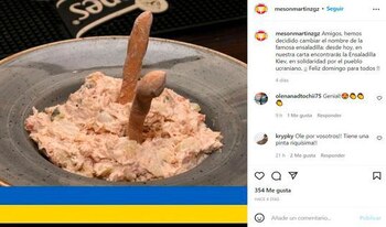 Restaurante cambia nombre de ensalada