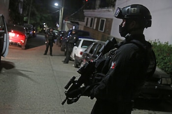 ACAPULCO, GUERRERO, 03FEBRERO2021.- La Fiscalía General de la República arrestó en una casa Mario Marín, ex gobernador de Puebla, quien es acusado de torturar a la periodista Lydia Cacho, en el año 2006.
FOTO: CARLOS ALBERTO CARBAJAL/CUARTOSCURO.COM