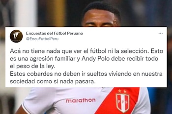 Usuarios estallan contra Andy Polo.