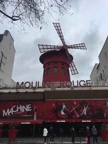Fotografía del Moulin Rouge, cedida