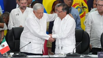 Los presidentes Andrés Manuel López