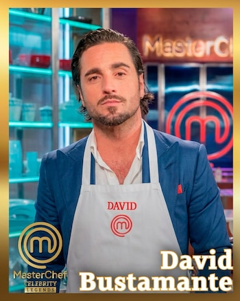 David Bustamante en 'MasterChef Celebrity' (RTVE).