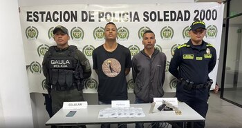 Estos son los dos detenidos