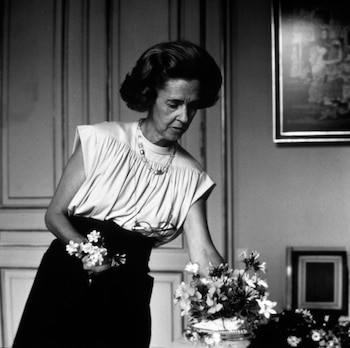 Fabiola de Bélgica, en una