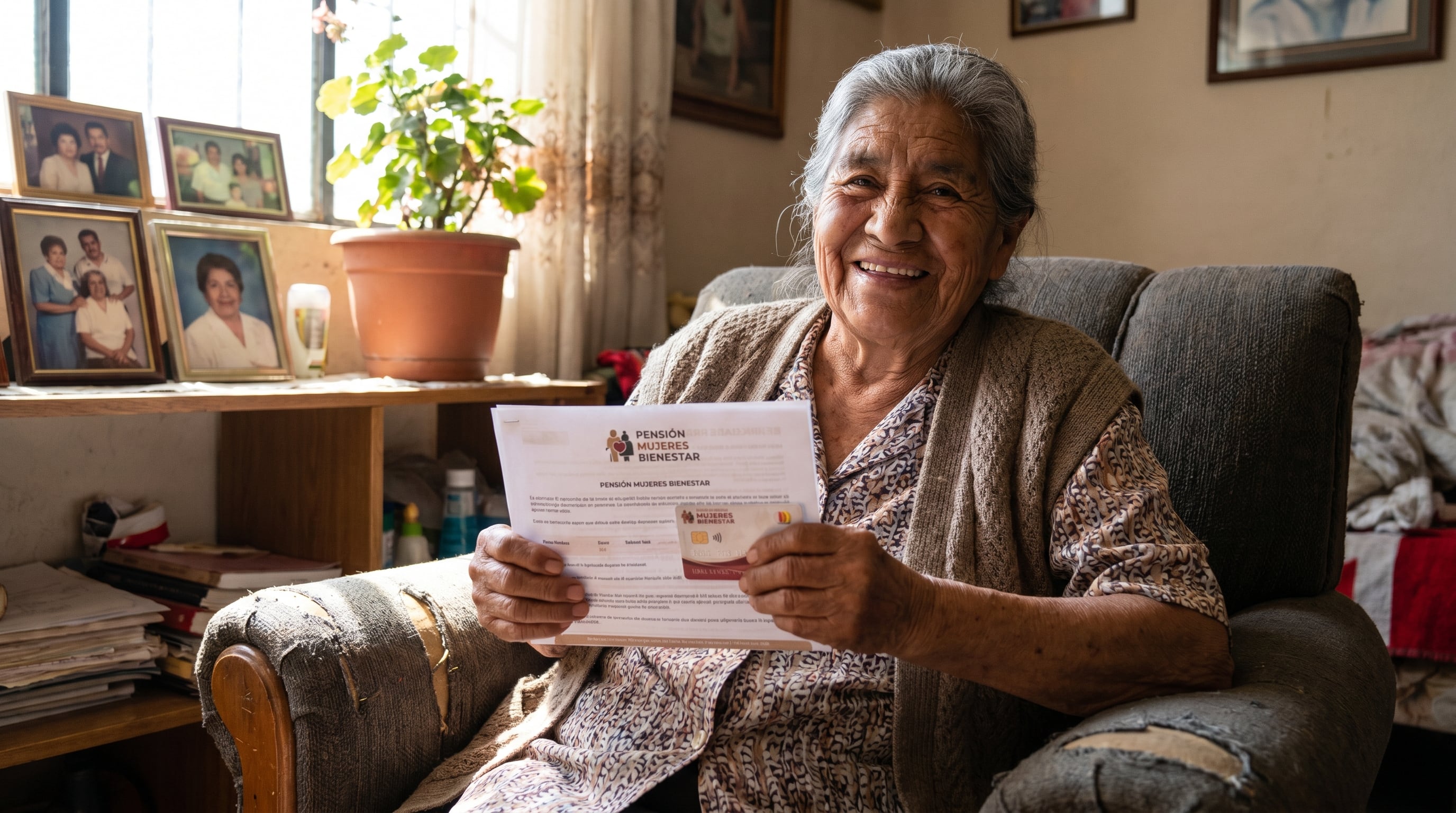 Miles de mujeres mexicanas con movilidad limitada pueden acceder a la Pensión Mujeres Bienestar gracias a opciones pensadas para ellas. (Imagen Ilustrativa Infobae)