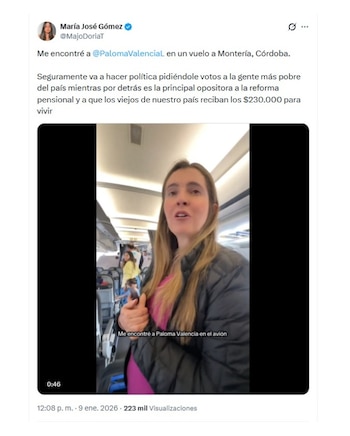 Con este mensaje, la influenciadora