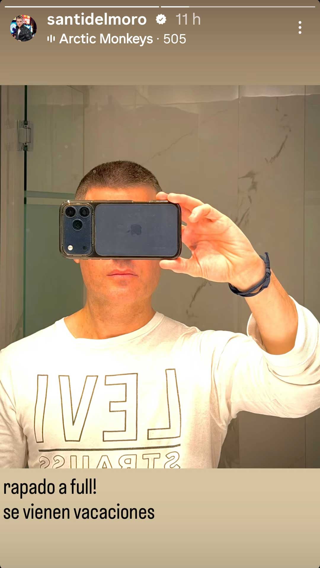 El conductor anunció en sus redes sociales el comienzo de sus vacaciones tras siete meses en pantalla
