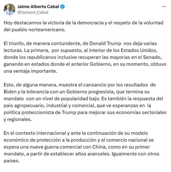 A través de X, Jaime