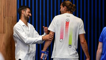 El divertido cruce en conferencia