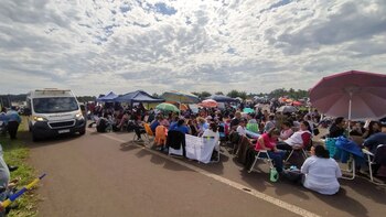 La protesta policial en Misiones