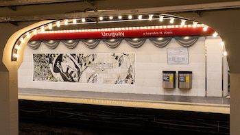 Reabrió la estación Uruguay de