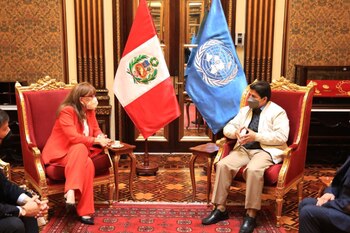 Pedro Castillo tuvo una reunión