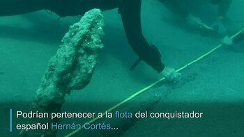 Investigadores descubrieron dos anclas de