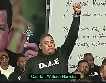 Capitán William Heredia