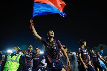 Jugadores del Atlante en la