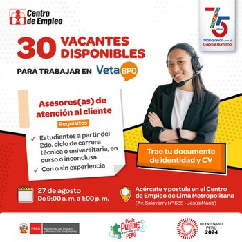 Los postulantes deberán presentar este