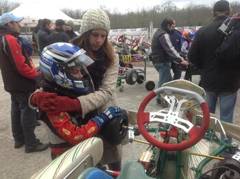 Franco y mamá antes de