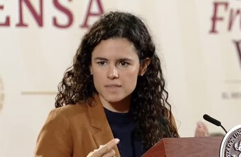 La secretaria de Gobernación, Luisa