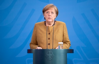 La canciller alemana, Angela Merkel