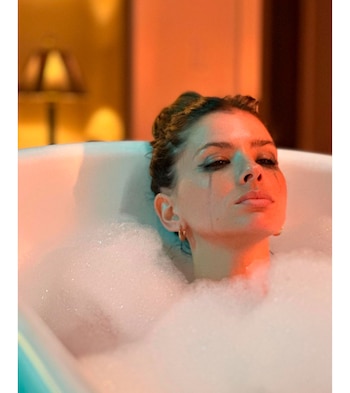 La actriz compartió varias imágenes