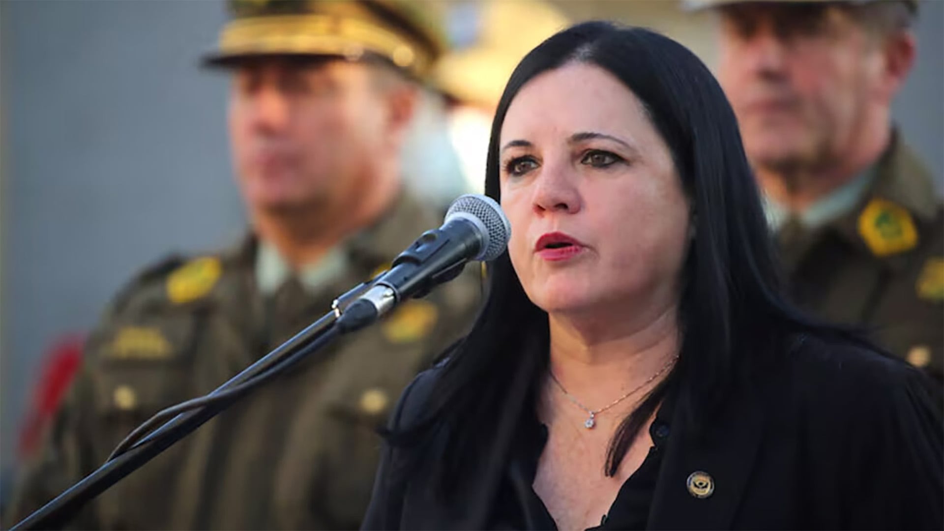 La ministra de Seguridad, Trinidad Steinert, destacó también el decomiso de mas de una tonelada de droga.