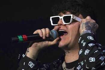 El cantante mexicano Junior H,