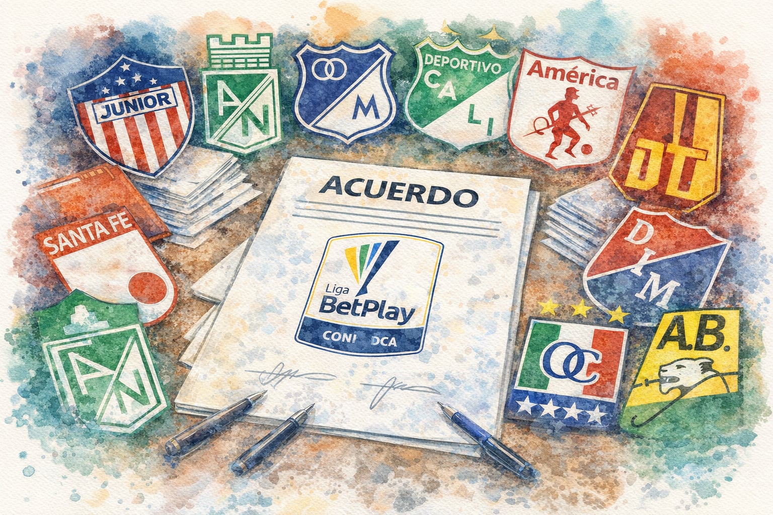 Los ocho equipos más grandes de la Liga BetPlay se pronunciaron sobre la distribución de los derechos de TV: “Limita la capacidad del fútbol colombiano”