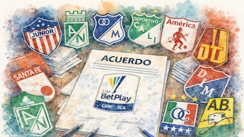 Los ocho equipos más grandes de la Liga BetPlay se pronunciaron sobre la distribución de los derechos de TV: “Limita la capacidad del fútbol colombiano”